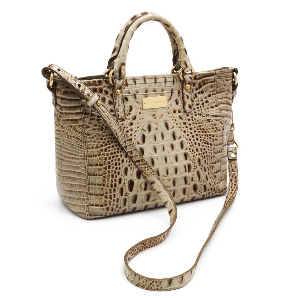 NWOT Brahmin Mini Arno -Champagne Melbourne bag